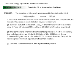 Chemistry (10th edition) edit edition solutions for chapter 18 problem 27p: Chapter 20 Thermodynamics Online Presentation