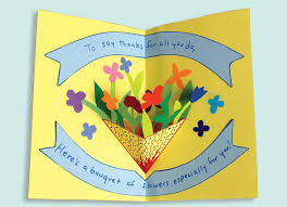 Birthday Card For Mother By Kids Mother S Day Pop Up Card Pop Up Cards Diy Pop Up Cards Mother Card