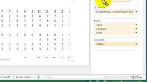 Responsibility assignment matrix for construction project template. Working With A Matrix In Power View Excel