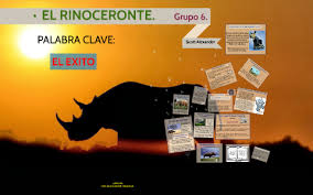 El arte de avanzar avanzar la carga: El Rinoceronte By Melissa Martinez