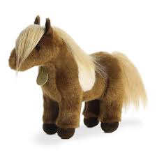 10 Horse Shetland Pony Miyoni Western Aurora Plush Stuffed Animal Toy 26274 Aurora Plush Stuffed Animals Shetland Pony Pet Toys