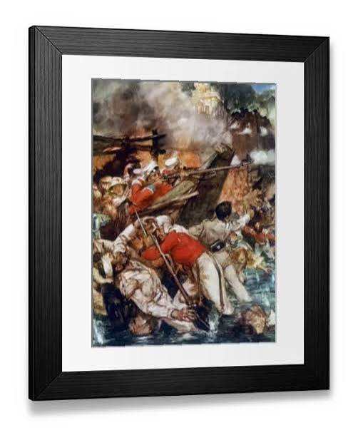 Massacre at Cawnpore Print, 27th June 1857