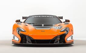 Hd Wallpaper 2015 Mclaren 650s Gt3 Orange Supercar Front View Orange And Black Sports Car Wallpaper Flare