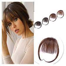 For the sides, you can get an undercut or any type of fade, including a high or low taper fade. Youngsee Invisble Clip In Bangs Human Hair Dark Brown Hair Fringe With Temple Thin Fringe Piece Real Human Hair Amazon Co Uk Beauty