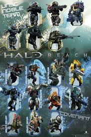 Halo Reach Character Chart Halo Halo Reach Characters