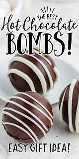 Our Hot Chocolate Bombs Are Spheres Of Rich Chocolate And Fluffy Marshmallows That Are A Creative Delicious Way Chocolate Bomb Diy Hot Chocolate Hot Chocolate