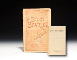 The Story Behind the First Sherlock Holmes Novel: A Study in Scarlet -  Bauman Rare Books