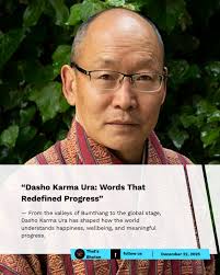 Dr. Karma Phuntsho's recognition as the first Bhutanese recipient of the  Ramon Magsaysay Award is a historic moment for Bhutan. His dedication to  education and social upliftment, exemplified through the Loden Foundation,