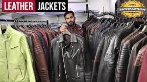 Leather Jackets In Retail Wholesale 100 Original Leather Guaranteed Cheapest Leather Jackets Youtube