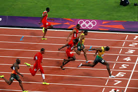 Usain st leo bolt, oj, cd is a jamaican retired sprinter, widely considered to be the greatest sprinter of all time. Usain Bolt Of Jamaica Defends Gold In 100 Meters The New York Times