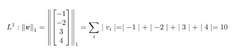 L1 norm of a vector is also known as the manhattan distance or taxicab norm. From Norm To Orthogonality Fundamental Mathematics For Machine Learning With Intuitive Examples Part 2 3 By Alina Zhang Towards Data Science