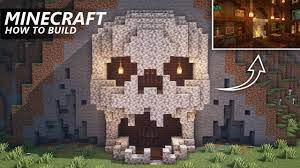 Minecraft: How To Build A Skull Mountain Base | Mansion Interior | Survival  House Tutorial - Youtube
