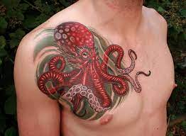 A very unusual and unique tattoo design for those who love sea creatures. Ancient Irons Northwest Pigments Llc
