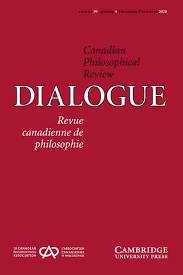 El ganador sera anunciado en las redes sociales de canadienne y contactado via mail el 24 de agosto de 2020 para la entrega del premio. Dialogue Canadian Philosophical Review Revue Canadienne De Philosophie Cambridge Core