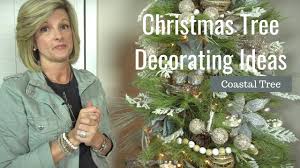 Place in a bowl of beach stones (or even seaglass!) for this fun decoration! Christmas Tree Decorating Ideas Coastal Tree Youtube