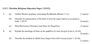 The 5 marks questions are lengthy questions and requires a complete explanation. Kcse Cre Paper 2 2018 With Marking Scheme Answers Muthurwa Com Marking Scheme Revision Papers Question Paper