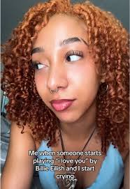 Crying to I Love You by Billie Eilish