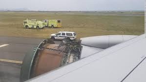 The head of the federal aviation administration on sunday said the agency will order the inspection of some boeing 777 jetliners after a united airlines plane suffered an engine failure shortly after takeoff from denver. United Flight Loses Engine Cover Makes Tense Landing Cnn