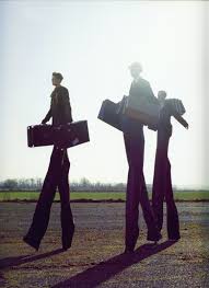 Beyond the horizon of the place we lived when we were young in a world of magnets and miracles our thoughts strayed constantly and without boundary the ringing of the division bell had begun. Pink Floyd High Hopes 1994