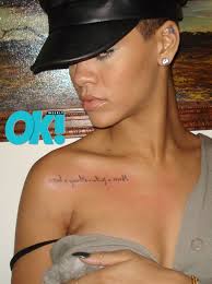 Her most recent one is a tattoo that takes up a lot of space on her stomach of the goddess isis, which she got in honour of her grandmother in september 2012. Wording Tattoos Google Images Rihanna Tattoo Celebrity Tattoos Mirror Tattoos