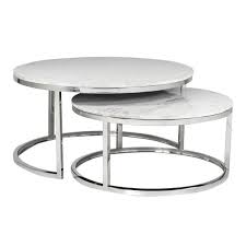 Die oberfläche am besten mit einem lauwarmen leicht angefeuchteten baumwolltuch abwischen und restfeuchtigkeit mit einem fusselfreien lappen entfernen. Richmond Couchtisch Levanto 2 Er Set Rund Top Couchtisch Rund Couchtisch Metall Couchtisch Marmor