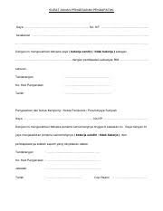 Jadi intinya surat pernyataan ini digunakan untuk menggantikan slip gaji. Terkini Surat Pengesahan Pendapatan Ibu Bapa Pdf Surat Akuan Pengesahan Pendapatan Saya Course Hero