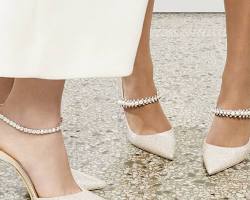 Image of Jimmy Choo Ankle Strap Bridal Sandals