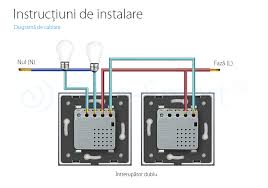 Intrerupator Dublu Cap Scara Cap Cruce Cu Touch Livolo Din Sticla Serie Noua Emag Ro