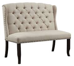A wide range of loveseat: Sania I Rustic 2 Seat Loveseat Bench By Furniture Of America Furniturepick