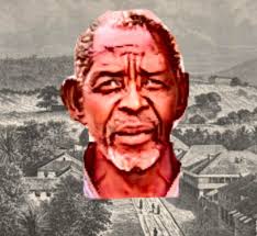 Norwich General Store account book with slave names