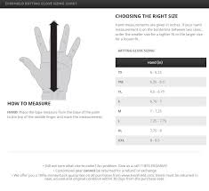 Evoshield Batting Glove Size Chart Jpg