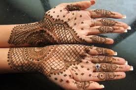 Tutorial henna simple, henna simple untuk pemula, henna jari. Henna Telapak Tangan Kombinasi Tato Henna Henna Tangan Desain Tato Henna