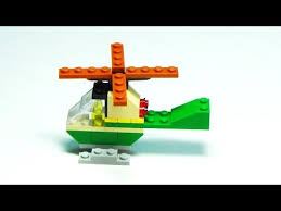 This model represents modern civilian helicopter like bell 407. Lego Helicopter Building Instructions Lego Classic 10695 How To Youtube Lego For Kids Lego Classic 10696 Lego Basic