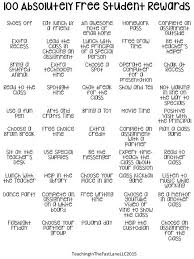 50 Student Rewards That Don T Cost A Thing Teaching Classroom Management Classroom Behavior Management Student Rewards