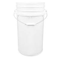 7 Gallon 90 Mil BPA-Free Food-Grade Bucket - Black