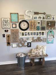 Get collage decorative wall today w/ drive up or pick up. What Makes Farmhouse Decor So Attractive Is That You Can Have Simple Rustic Accents Mix Them With Room Wall Decor Farmhouse Wall Decor Wall Decor Living Room