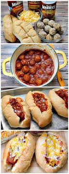Summer time we would be partial to a bbq on a saturday so tend to do a version of that as the weather turns. Sloppy Joe Subs Are A Perfect Easy Dinner Recipe Ready In About 20 Minutes Your Entire Family Will Love Them Perfect For Partie Cooking Recipes Recipes Food