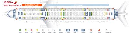 Iberia A340 Premium Economy Seat Map Best Description