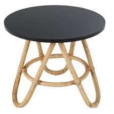 Often the focal point of the living room, the right coffee. Low Table Piece Of Frock Table Diabolo In Rattan 50 Cm Black