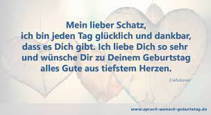 Geburtstagsspruche Fur Den Partner Gluckwunsche Fur Meinen Schatz