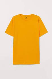 Regular Fit Crew Neck T Shirt Yellow Men H M Us Shirts T Shirt Yellow T Shirt