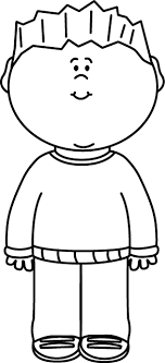 Black And White Boy Drawing Black White Boy Wearing A Sweater Clip Art Black White Boy Wearing A Sweater Image White Boys Clip Art Graphic Sweaters