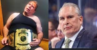 Separated at Birth??? Dan Murawski and Leaf's Coach Craig Berube?