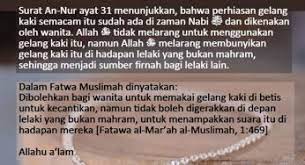 Hukum memakai gelang kaki menurut islam. Hukum Wanita Memakai Gelang Kaki Archives Nasihat Sahabat