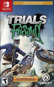 Trials Rising Gold Edition Nintendo Switch 55 Extra Tracks Sticker Book Usa Sticker Book Nintendo Switch Case Nintendo Switch