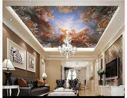 Customized 3d Wallpaper 3d Ceiling Wallpaper Murals Hercules Heaven European Style Ceiling One Why Mural D Heaven Wallpaper World Famous Paintings 3d Wallpaper