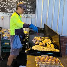 Start your weekend with the best seafood at wholesale prices with a FISH  BURGER BBQ! 🐟🍔 Every Saturday morning WA's fave seafood wholesaler, AJ  Langford (or better know as Kailis Bros) cook