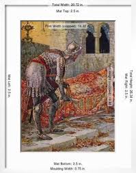 Maybe you would like to learn more about one of these? Sir Lancelot In The Chapel Perilous 1911 Giclee Print Walter Crane Art Com