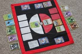 This tutorial shows you how to make your own wallet out of pokemon cards. Pokemon Card Fabric Game Board 5 Steps With Pictures Instructables
