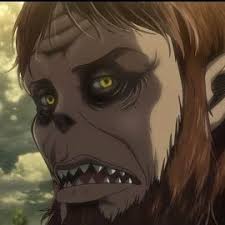 The humanoid inside it also the beast titan stands at 17 meters tall, and ironically resembles a giant ape. The Beast Titan V Twitter So You Think I Am An Orangutan Is That What You See